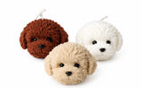 Cute Puppy Candle | Fluffy Teddy Dog Shaped Candle