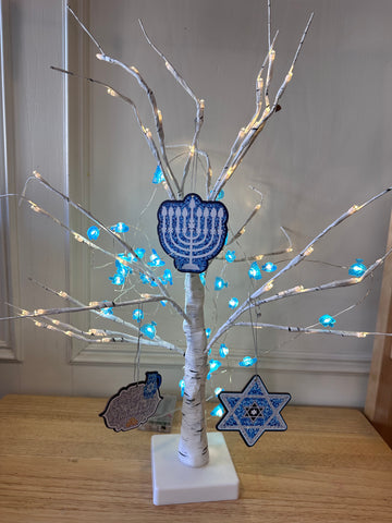 Hanukkah tree