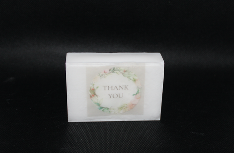 Soap Bar With Thank You Message