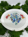 Haftseen goldfish, Resin gold fish, dish with fish