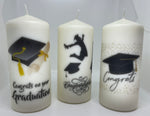 Graduation candle