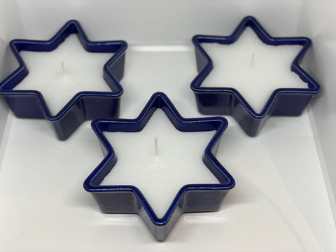 Star Of David Candle