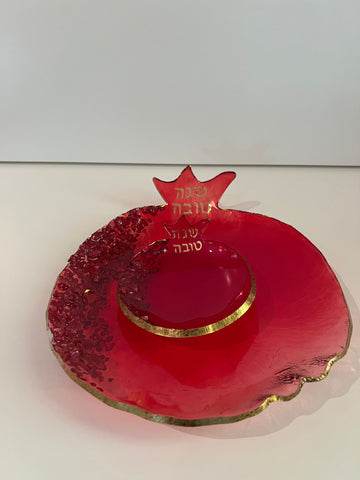 Holiday Set, Pomegranate plate