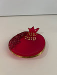 Holiday plate, Small Pomegranate plate